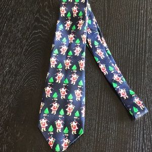 Golfing Santa Necktie
